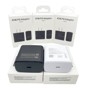 <span class=keywords><strong>Cargador</strong></span> de Pared con Adaptador Europeo, Cable <span class=keywords><strong>Tipo</strong></span> <span class=keywords><strong>C</strong></span> y <span class=keywords><strong>Cargador</strong></span> USB de Carga Rápida, <span class=keywords><strong>Precio</strong></span> al por Mayor <span class=keywords><strong>Original</strong></span>, 45W PD para Samsung Plegable ABS - Product Image 3