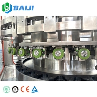Chaîne de remplissage et de scellage complète pour canettes en aluminium de boissons gazeuses, bières et eaux gazeuses