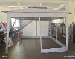 Lều Che Nắng Ngoài Trời 10X10, Lều Gazebo Vườn Tức Thì Có Lưới Chống Muỗi - Product Image 4