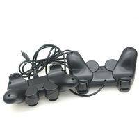Manette analogique Mini Joystick 2-en-1 pour 2 joueurs USB PC/MAME/Pandora CX/DX/EX Console de jeu
