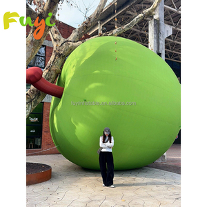 โมเดลแอปเปิ้ลเป่าลมแบบกำหนดเองได้, ลูกโป่งผักเป่าลมสำหรับขาย - Product Image 3