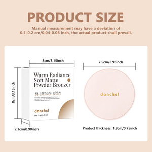 <span class=keywords><strong>Poudre</strong></span> bronzante mate douce WARM RADIANCE, longue tenue, pour sculpter le visage, <span class=keywords><strong>poudre</strong></span> pressée pour un contouring, fini bronze doux et uniforme pour la peau, maquillage - Product Image 4