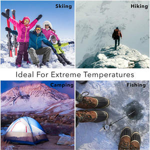Chaussettes de <span class=keywords><strong>ski</strong></span> chauffantes chaudes et épaisses pour femmes et hommes, évacuant l'humidité - Product Image 4