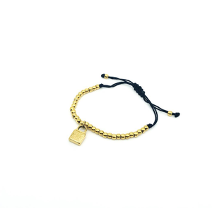 Brazaletes españoles <span class=keywords><strong>Pulseras</strong></span> Joyería <span class=keywords><strong>de</strong></span> moda Mujeres N Joyeria O <span class=keywords><strong>De</strong></span> <span class=keywords><strong>50</strong></span> Joyería Calidad superior 316L Cuentas <span class=keywords><strong>de</strong></span> oro Pulsera U - Product Image 3