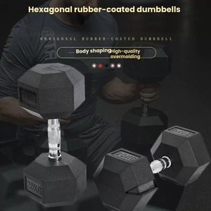 <span class=keywords><strong>Manubri</strong></span> cromati antiscivolo con nucleo in ghisa gommata Bad Company I per fitness completo, aerobica e ginnastica, 40 <span class=keywords><strong>kg</strong></span> (<span class=keywords><strong>2</strong></span> pezzi) - Product Image 1