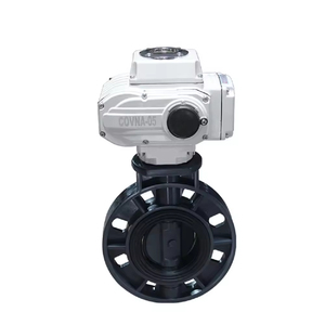 COVNA วาล์วเปิด-ปิดแบบยางหุ้มขนาด 12 นิ้ว ชนิดหน้าแปลน 24V พร้อมระบบควบคุม PVC ตามคำสั่งเร่งด่วน - Product Image 5