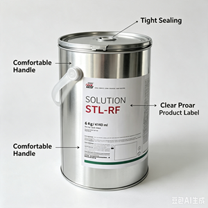 SL HEMA TOP STL-RF Solution 6Kg Solvent-Based <b>Adhesive</b> Metal Can Easy Carry <b>Construction</b> Use - Product Image 3