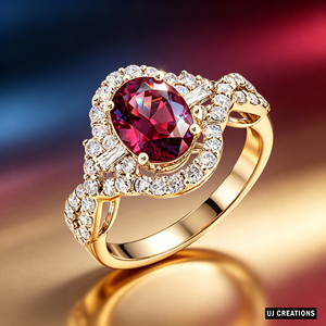 แหวนเพชรทรงรีทองคำแท้ S925/10K/14K/18K/PT950 ประดับเพชรคุณภาพ VVS-VS แบบเจียระไนบริลเลียนท์ ดีไซน์ทันสมัย - Product Image 6
