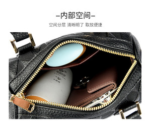 Wholesale Products Fashion Women Boston Bags Large Capacity Handbags Pattern Cross Body Bag Inspired Designer Casual <b>Tote</b> - Product Image 2