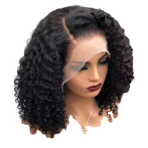 Prix d'usine 10 pouces vague d'eau Bob perruque 13x4 perruque de dentelle frontale avec Bang indien Remy <span class=keywords><strong>cheveux</strong></span> humains Type de <span class=keywords><strong>cheveux</strong></span> brésiliens - Product Image 1