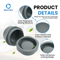 Couvre-lame de mixeur portable et capuchon de récipient, pièces de rechange pour la série BC100 BC151, accessoires de couvercle anti-fuite de qualité alimentaire