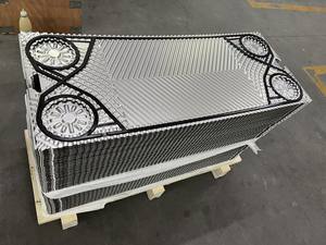 ألواح مبادل حراري من الفولاذ المقاوم للصدأ عالية الجودة موفرة للطاقة مباشرة من المصنع، تناسب تمامًا سلسلة M6/M15 - Product Image 3