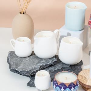 50g 200g 4oz 6oz Round Shape Massage Oil <b>Soy</b> Wax Black Metal Massage <b>Candle</b> Tin with Pour Spout for Salon Home Use - Product Image 2