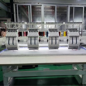 Máquina de Bordar y Acolchar Computarizada Industrial de 2 Cabezales, 12/15 Agujas, 1200 RPM, Motor Servo Patentado para Prendas, Gorras, Toallas y Artículos Planos - Product Image 5