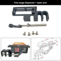 Dispositif de largage de ligne pour drone, lanceur de ligne 24T 25T, bras métallique, support inclinable CNC, distributeur Tarot, accessoires DIY pour UAV