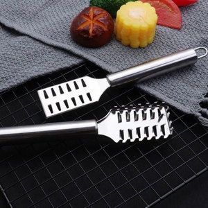 Outil de cuisine Outils de cuisine en acier inoxydable Détartreur à poisson Extracteur de peau Grattoir à écailles en métal pour <span class=keywords><strong>la</strong></span> cuisine - Product Image 3