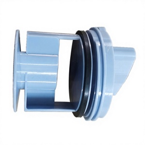 Filtre de pompe de vidange bleu-gris 00647920, emballage individuel en sac en nylon pour pièces de <span class=keywords><strong>lave</strong></span>-<span class=keywords><strong>linge</strong></span> Bosch <span class=keywords><strong>Siemens</strong></span> - Product Image 2
