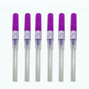 Intravenoso Veterinario Cánula de Acero Inoxidable Médico con Código de Color 14G 16G 18G 20G 22G 24G 26G, Aguja de Catéter Animal con Puerto de Inyección - Product Image 6