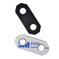 Pièce en caoutchouc silicone néoprène personnalisée OEM avec insert adhésif, joint d'étanchéité moulé et rondelle collée