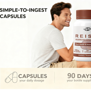 Oem Private Labels Reishi Mushroom Extract Capsules 1000Mg, Ganoderma Lucidum Ondersteunt Immuun 30% Polysacchariden 180 Veganistische Pet - Product Image 5