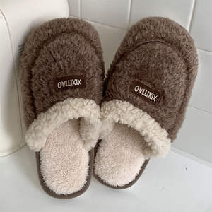 Xixitiao รองเท้าใส่ในบ้านสำหรับผู้หญิง, รองเท้าแตะ<span class=keywords><strong>ครึ่ง</strong></span>ชีวิตให้ความอบอุ่นขนาด8มีระดับรองเท้าแตะใส่ในบ้านสำหรับผู้ชายและคุณยาย - Product Image 6