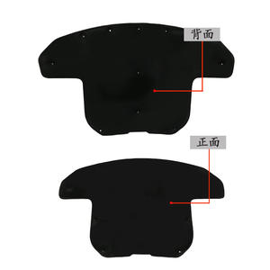 Almohadilla de Aislamiento para Capó Mercedes-Benz Clase C W205 2056820026, Protector Térmico para Cubierta del Motor, Negro - Product Image 2