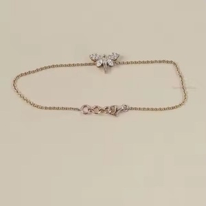 Bracelet de tennis en argent sterling certifié IGI pour femmes et filles - Product Image 2