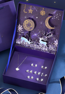 Xinrunjin กล่องของขวัญเครื่องประดับแบรนด์แบบกำหนดเองสั่งซื้อจำนวนมากสำหรับงานกิจกรรมขององค์กรของขวัญจากลูกค้าของขวัญ B2B ส่วนบุคคลของขวัญแต่งงาน - Product Image 2