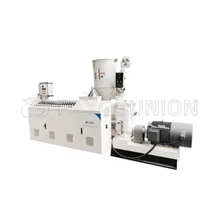Faygo Union single screw extruder for sheet pp pe solid rod making single screw extruder