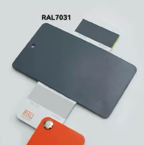 Recubrimiento en Polvo Electrostático Termoestable de Poliéster Epoxi Texturizado <span class=keywords><strong>RAL</strong></span> <span class=keywords><strong>7031</strong></span> para Paneles Eléctricos, Equipos Industriales y Fábricas - Product Image 1