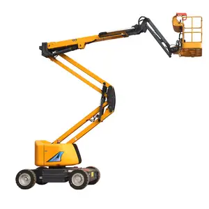 Crawler towable theo dõi bùng nổ xe nâng bảng thẳng cong cánh tay thang máy với DIESEL điện pin xe tải Boom Lift để bán