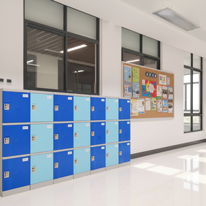 Casier électronique en acier assemblé TOPPLA personnalisé avec serrure à clé, étanche et durable, pour écoles et stades, avec compartiment à monnaie portable - Product Image 4