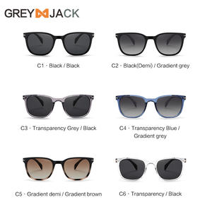 Gafas de sol Greyjack unisex con montura de PC, lentes TAC, protección UV400, tipo 3, para conducir, fotografía de moda y calle - Product Image 4