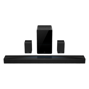 <span class=keywords><strong>Barre</strong></span> <span class=keywords><strong>de</strong></span> <span class=keywords><strong>son</strong></span> <span class=keywords><strong>TCL</strong></span> Q85H Pro 7.1.4 canaux surround physiques 860W avec caisson <span class=keywords><strong>de</strong></span> basses Arc T Chord intelligent pour haut-parleur en plastique et métal - Product Image 1