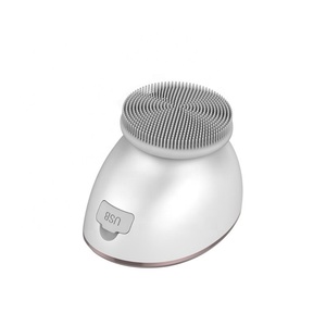 Cepillo de Limpieza Facial 2 en 1, Cepillo de Limpieza Facial Sónico de Silicona, Masajeador Térmico - Product Image 3