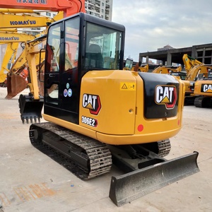 Peinture originale CAT306e2 en petites heures Machines de construction utilisées Excavadora Cat 306e2 307e2 308e2 Mini excavatrices d'occasion - Product Image 5