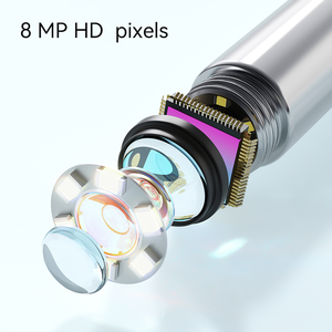 เครื่องตรวจหูไร้สาย IFINE Mini แบบชาร์จได้ ดีไซน์ทันสมัย คุณภาพสูง พร้อมกล้อง HD เชื่อมต่อ WiFi ช่องเสียบแบบ Type-C สำหรับทำความสะอาดขี้หู ปลั๊กแบบ US - Product Image 4