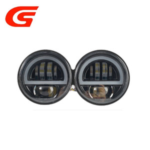 Faro Delantero Doble LED Nuevo para Motocicleta Harley <span class=keywords><strong>Fat</strong></span> <span class=keywords><strong>Bob</strong></span> 2018-2019 - Product Image 1
