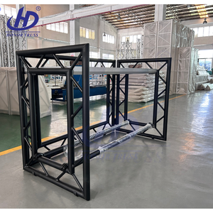 Cabina de <span class=keywords><strong>DJ</strong></span> de Aluminio Plegable y Ajustable en Altura de Alta Calidad, Mesa de <span class=keywords><strong>DJ</strong></span> Móvil para Discotecas - Product Image 2