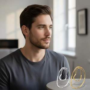 Candado de Castidad Masculino para Travestis, Abrazadera para Escroto, Jaula para Pene, Clip para Prepucio Oculto, 100% Impermeable y Portátil - Product Image 1