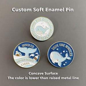 Insignias de dos piezas de <span class=keywords><strong>tren</strong></span> bala chapado en oro con logotipo de Metal personalizado de alta calidad, pin de solapa de esmalte suave duro para bolso, ropa, uniforme - Product Image 6