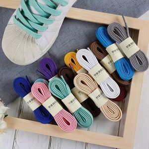 เชือกผูกรองเท้าแบบแบนสำหรับใส่รองเท้าบู้ตแบบกลมใช้เปลี่ยนได้ตามต้องการ - Product Image 1
