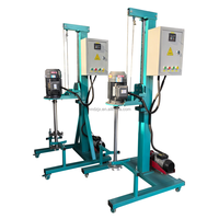 Mélangeur émulsifiant DZJX machine de dispersion à grande vitesse mélangeur de peinture automatique 3kw 7kw fabriqué en chine