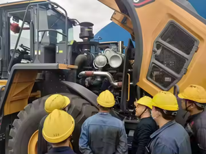 Xc988 4x4 bánh xe tải 8 tấn Công suất Thương hiệu Mới Thông minh kiểm soát nhiệt độ độc lập hệ thống làm mát phía trước loader động cơ - Product Image 3