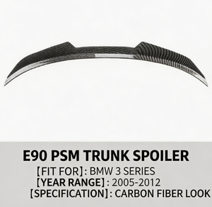 สปอยเลอร์หลังทรงใบมีด ABS สำหรับ BMW ซีรีส์ 3 E90 ปี 2005-2012 ขายส่ง - Product Image 4