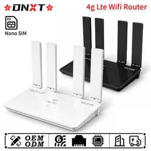 เราเตอร์ DNXT 4g lte wifi LTE Cat4 2.4GHz เราเตอร์ไวไฟ 4g WiFi6 300Mbps เราเตอร์ปลดล็อค AP/Station LAN/WAN เราเตอร์ wifi6 สำหรับใช้งาน - Product Image 1