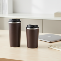Tasse à café anti-déversement à ventouse, gobelet anti-fuite pour bureau, cadeau promotionnel, tasse à thé en gros