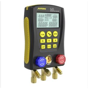 AUTOOL LM120 Koeltechniek Digitale Manifoldmeter HVAC Vacuüm Druk Temperatuur Tester Lekdetectie - Product Image 1