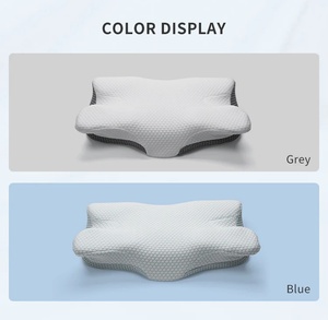 Benutzer definiertes Horn kissen Memory Foam Ergonomisches Zervix kissen Schlaf <span class=keywords><strong>design</strong></span> für seitliche Rückens chläfer Zervikale Form Ortho pä disches Kissen - Product Image 5