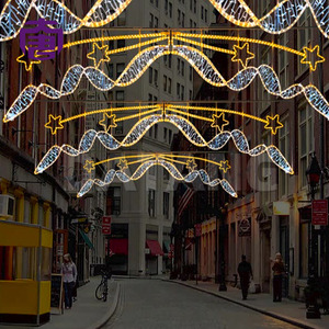 Christmas Overhead Street <b>Light</b> Display for Plaza Entrance Main Road and Winter Festival Decoration - Product Image 3